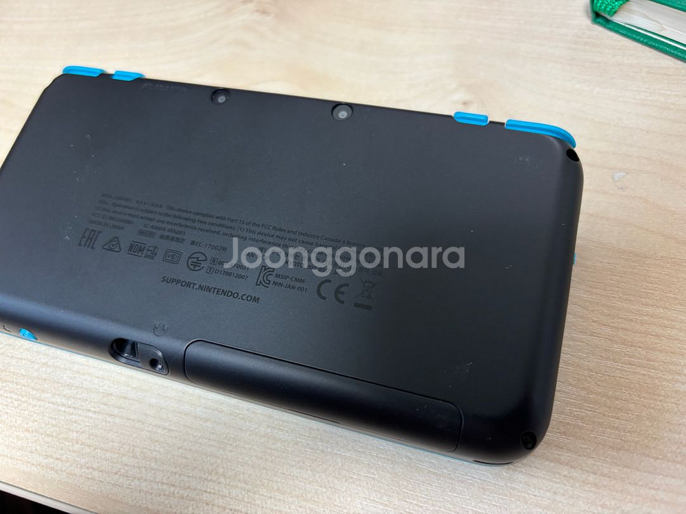 닌텐도 new 2ds XL 블랙/블루 더콰이즈--4