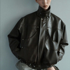 세릭 가죽자켓 POCKET LEATHER JACKET /BROWN