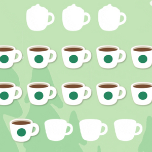 스타벅스 프리퀀시 일반 2,500(일반 11장)