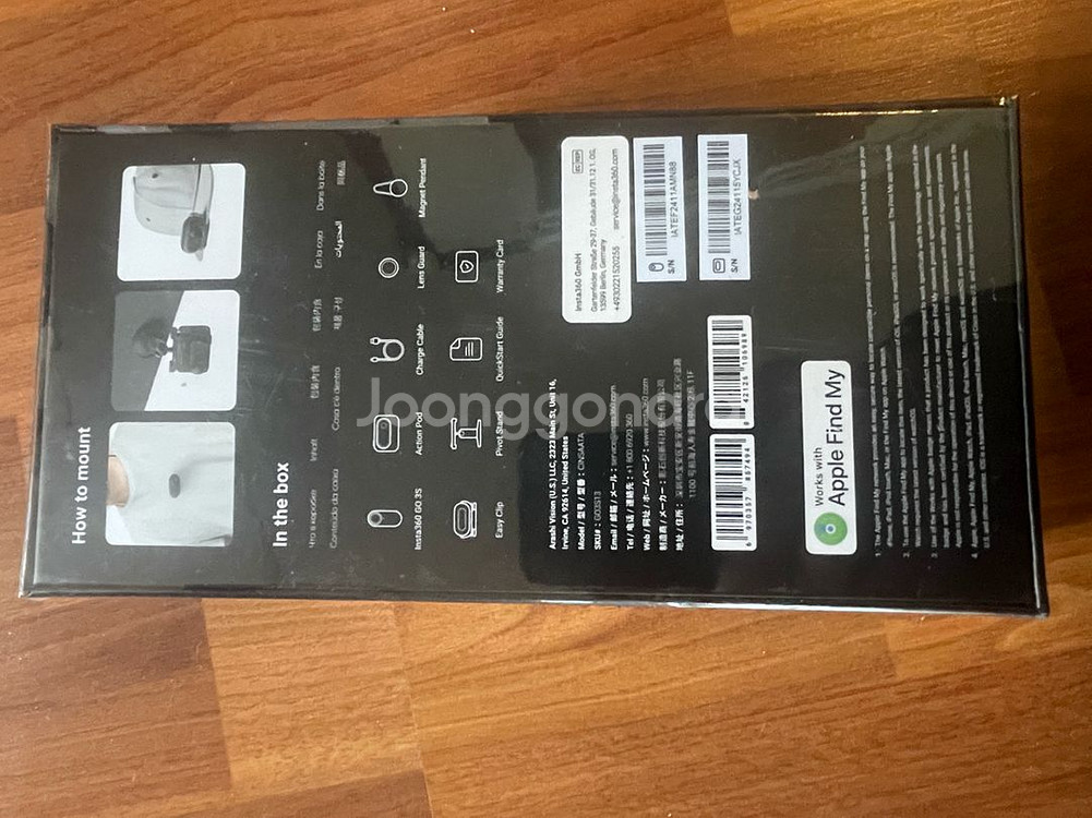 인스타360 GO 3S 4K 액션캠--1