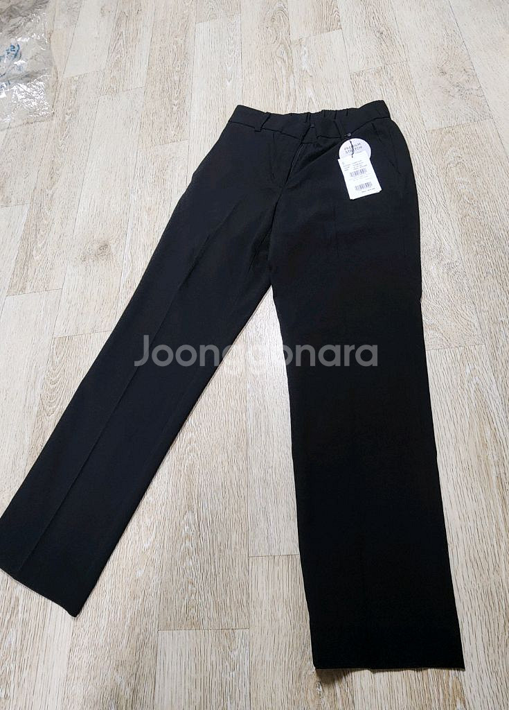 새상품) 약5만원 여성 슬랙스 블랙--0