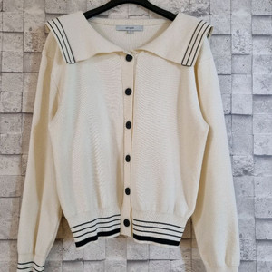 아이보리 니트 가디건