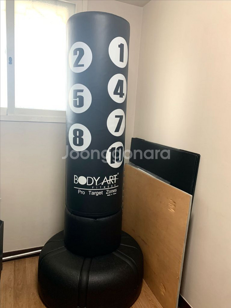바디아트 스탠딩 샌드백(대) 거의 새제품--4