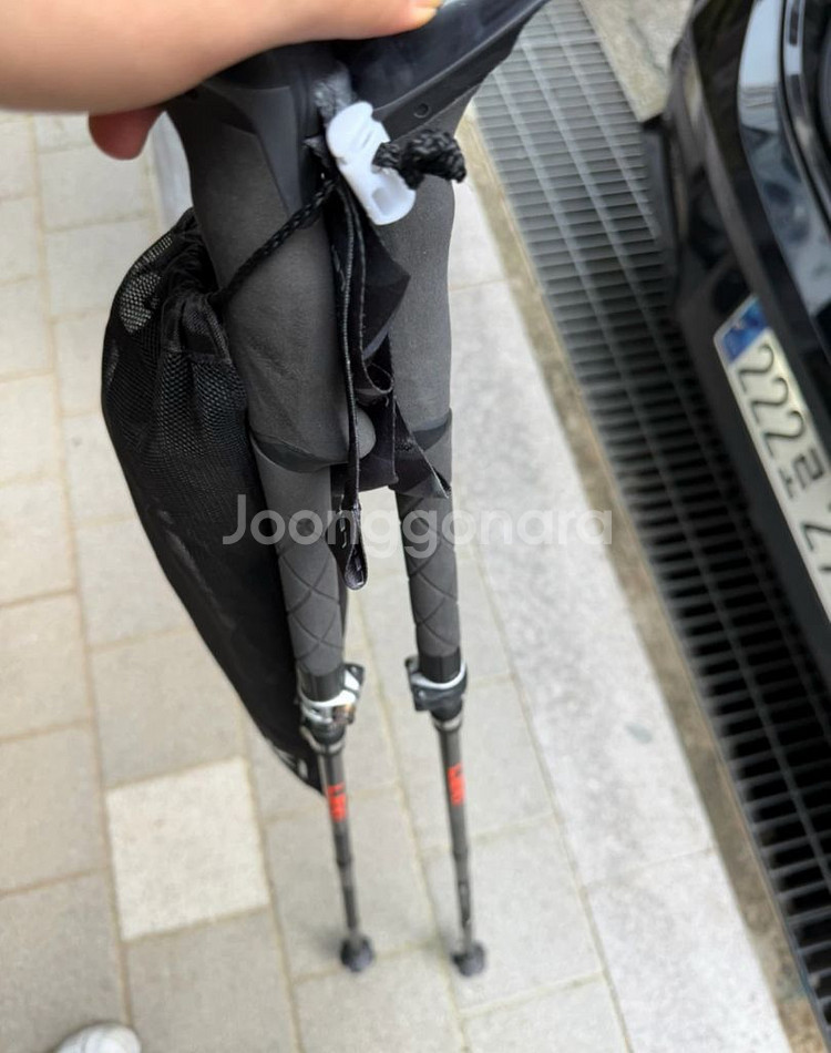 레키 마카루 FX 카본 등산스틱--2