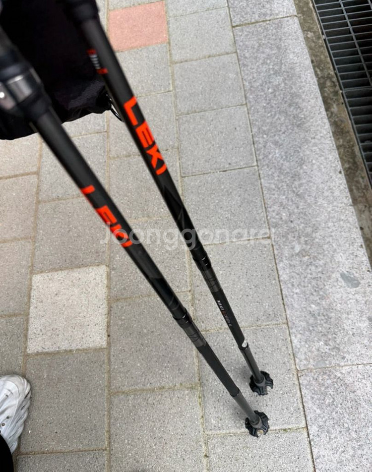 레키 마카루 FX 카본 등산스틱--4