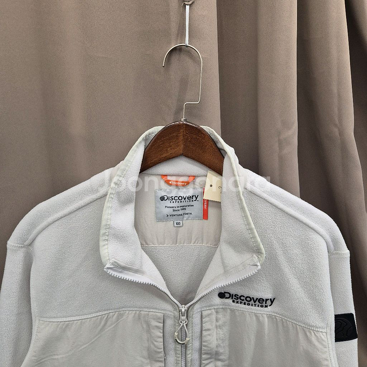 디스커버리 플리스 자켓 아이보리 100--1