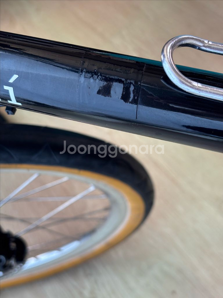 비올리바이크 비올 d10 에센셜 블랙 접이식 자전거 미니벨로--4