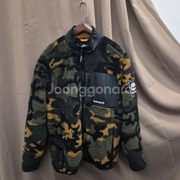 팀버랜드 카모 플라쥬 플리스 자켓 100--0