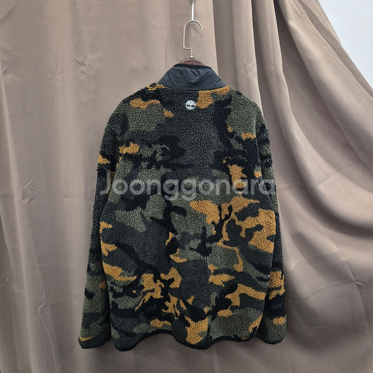 팀버랜드 카모 플라쥬 플리스 자켓 100--2