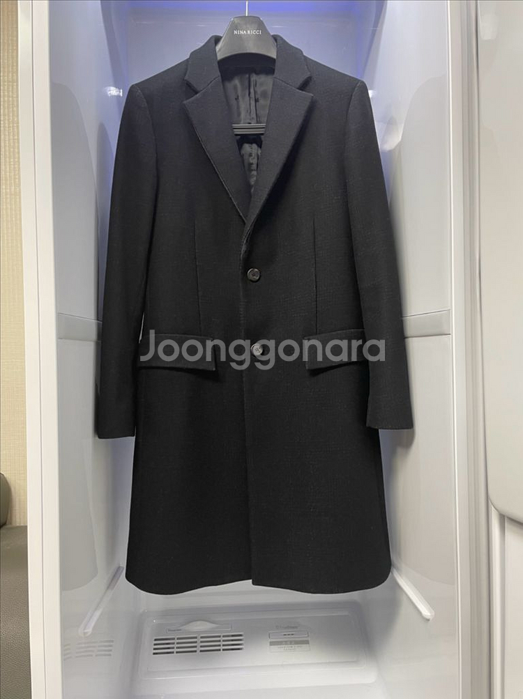 니나리치 이태리원단 블랙 코트 M사이즈--0