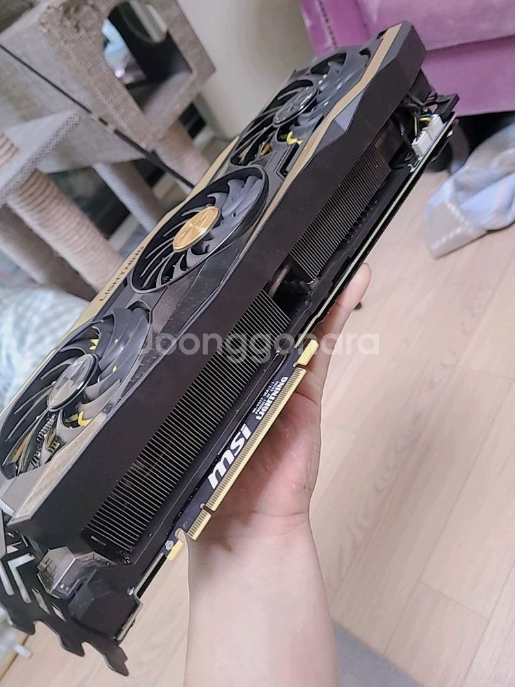 msi RTX 2080 ti 라이트닝Z 팝니다--2