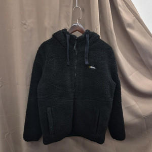 내셔널지오그래픽 후리스 후드 집업 M