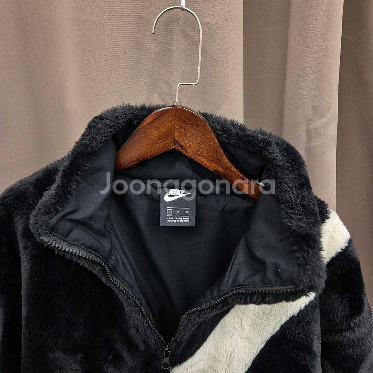 나이키 스우시 플리스 퍼 자켓 S--1