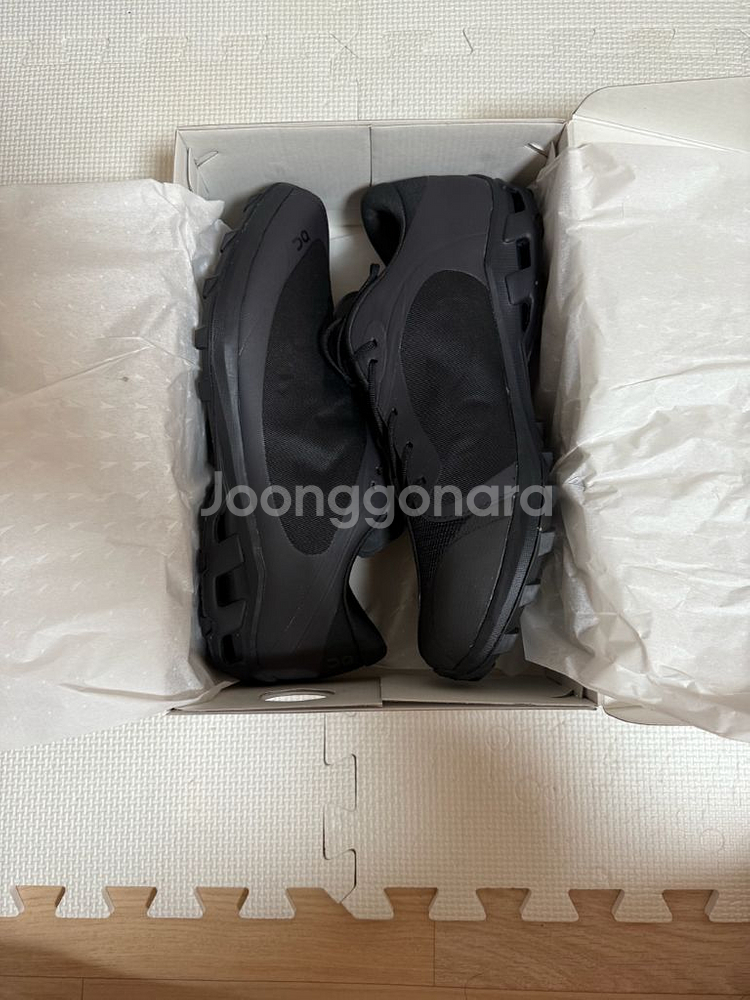 [295]온러닝X파프 클라우드벤쳐 피크올블랙--0