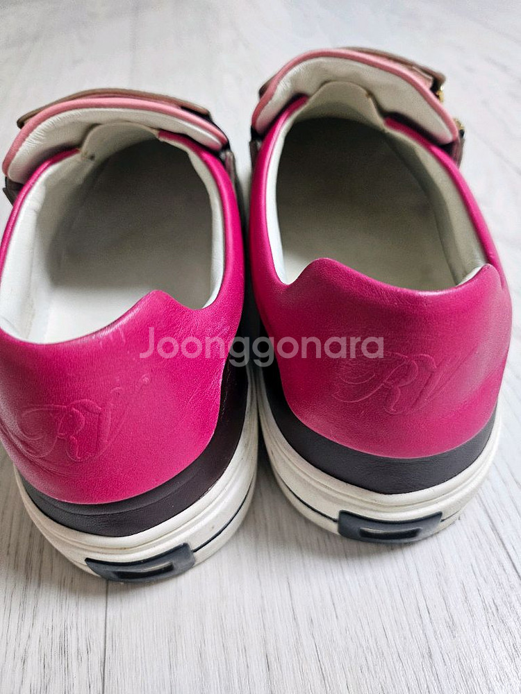 정품로로피아나레더 슬립온 구두 240--1