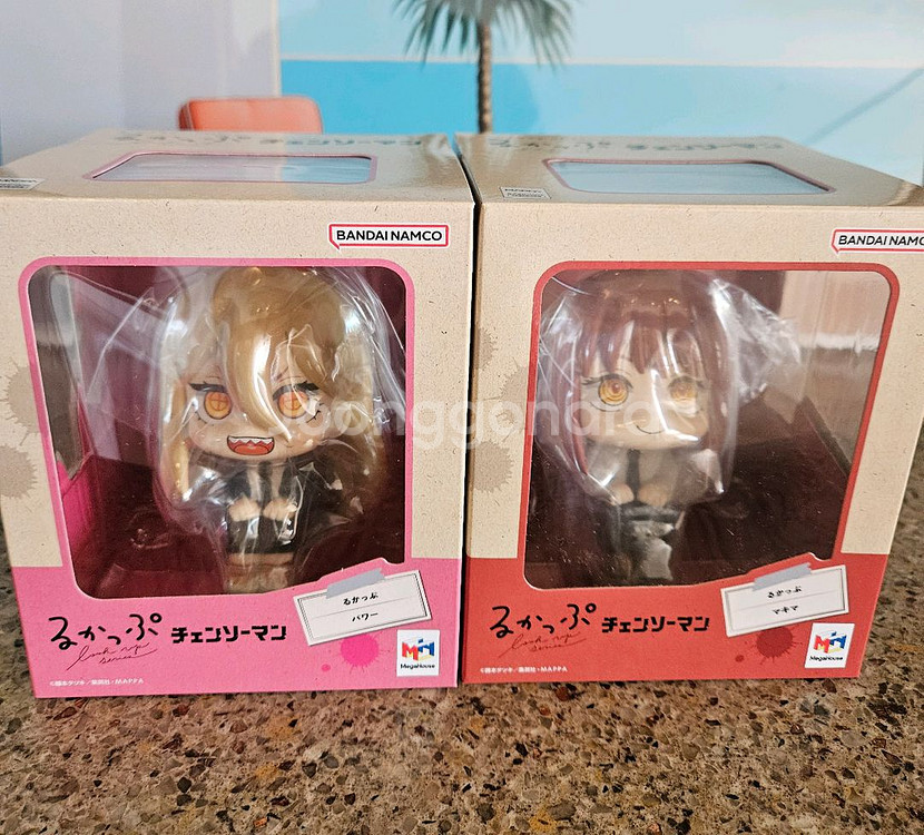 미개봉 체인소맨 피규어 룩업 파워,마키마 일괄(택포)--0