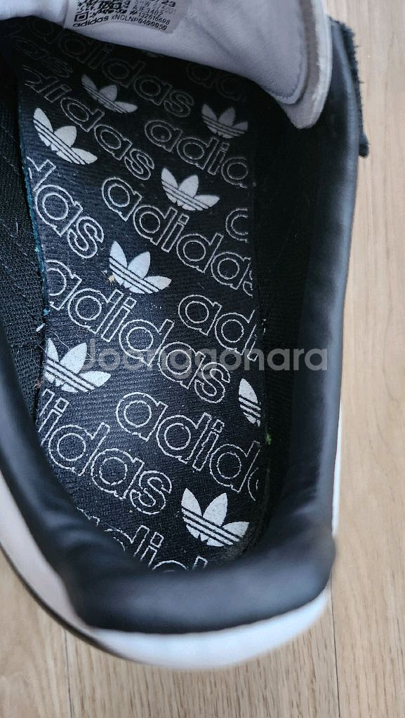 1회 착용) 정품 아디다스 핸드볼 스페지알 코어블랙 250 남녀공용 스니커즈 운동화--6