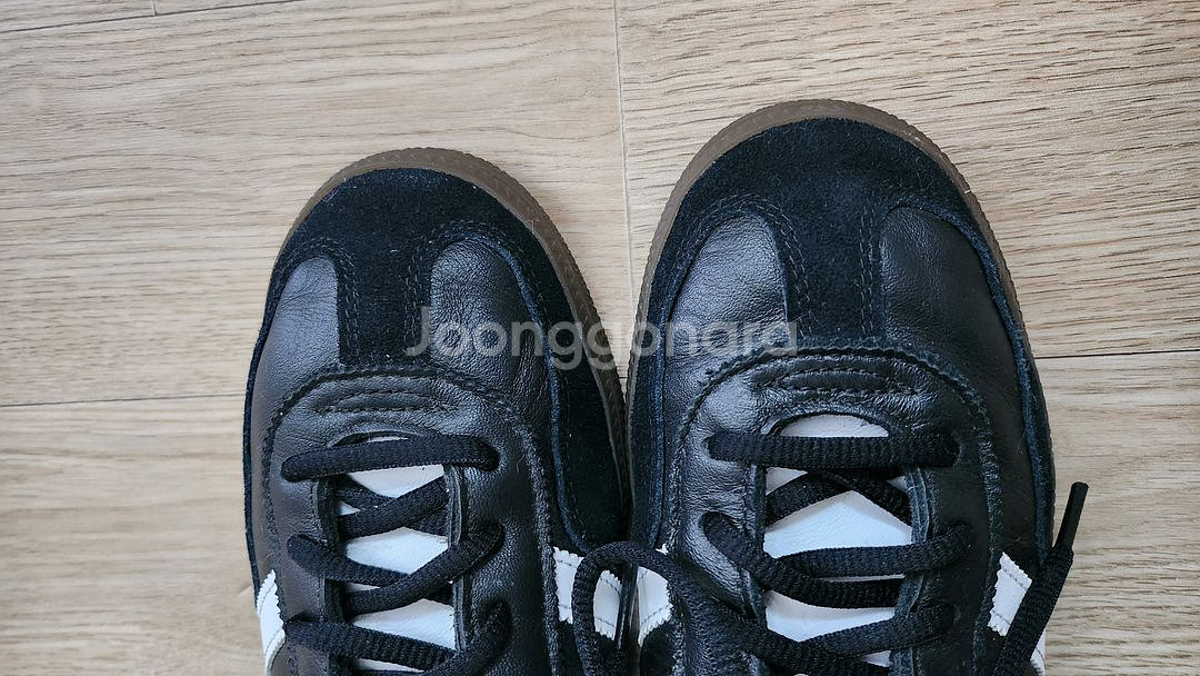 1회 착용) 정품 아디다스 핸드볼 스페지알 코어블랙 250 남녀공용 스니커즈 운동화--5