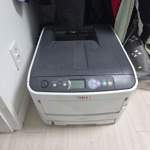 화이트토너 사용 OKI칼라 레이저프린터 .화이트개조 . 립포함.ES6412