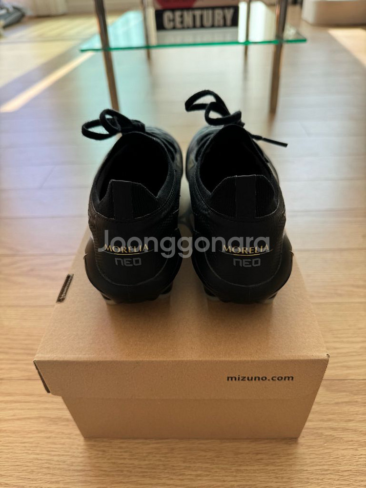 미즈노 모렐리아 네오 베타AG 축구화 250mm--2