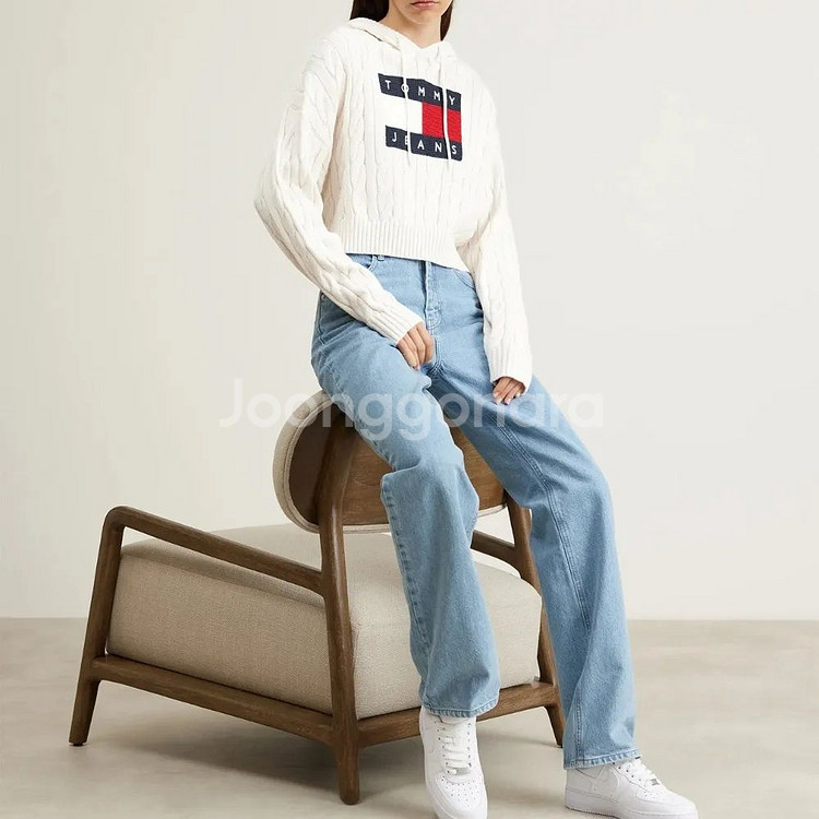 타미진스 후드 니트--4