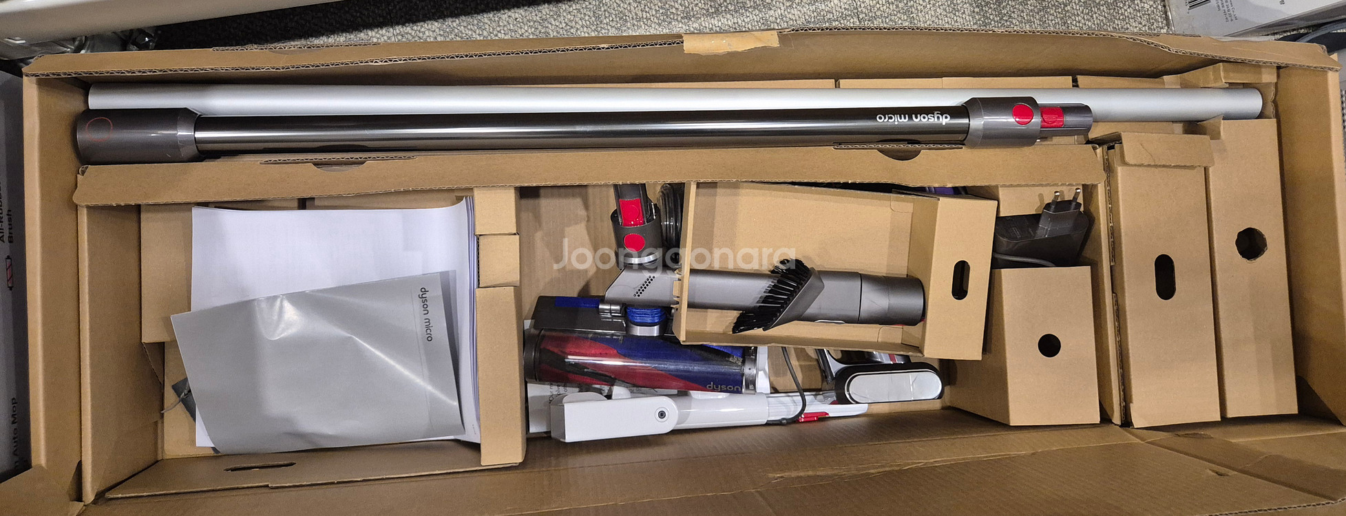 다이슨 무선청소기 MICRO1.5+충전거치대 (전시시연품, 택포)--3