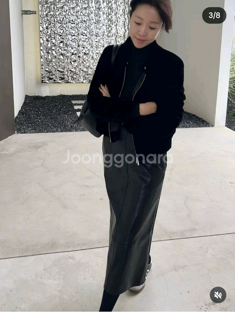 듀마르셀 벨벳 구스다운 자켓--1