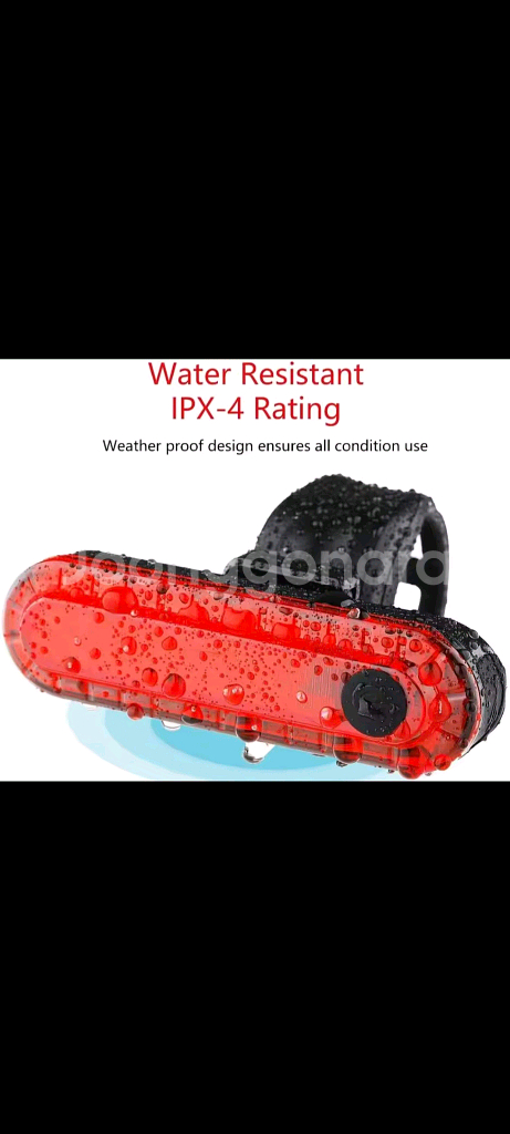 새상품))자전거 전조등+후미등+벨소리 자전거라이트 스쿠터라이트--7