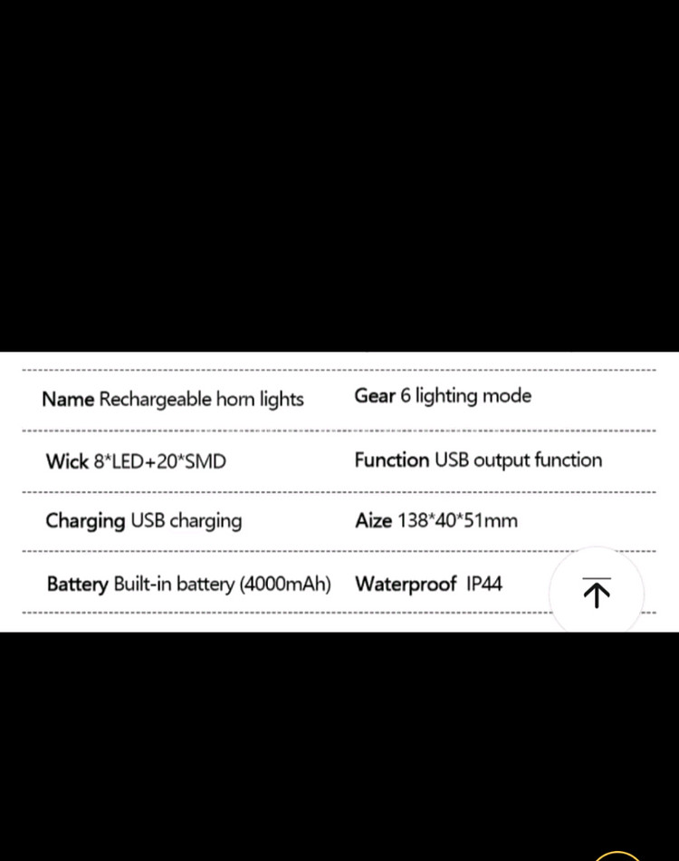 새상품))자전거 전조등+후미등+벨소리 자전거라이트 스쿠터라이트--5