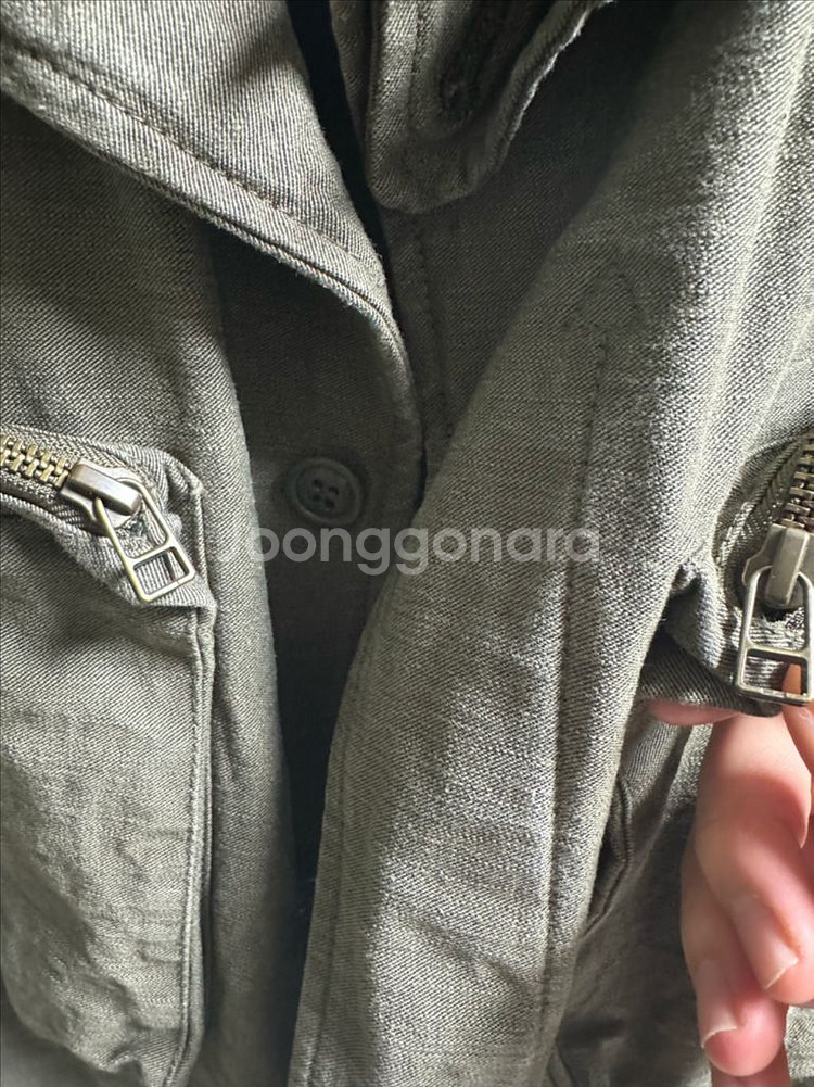 CAVEMPT 카브엠트 백사틴 BDU 자켓--3