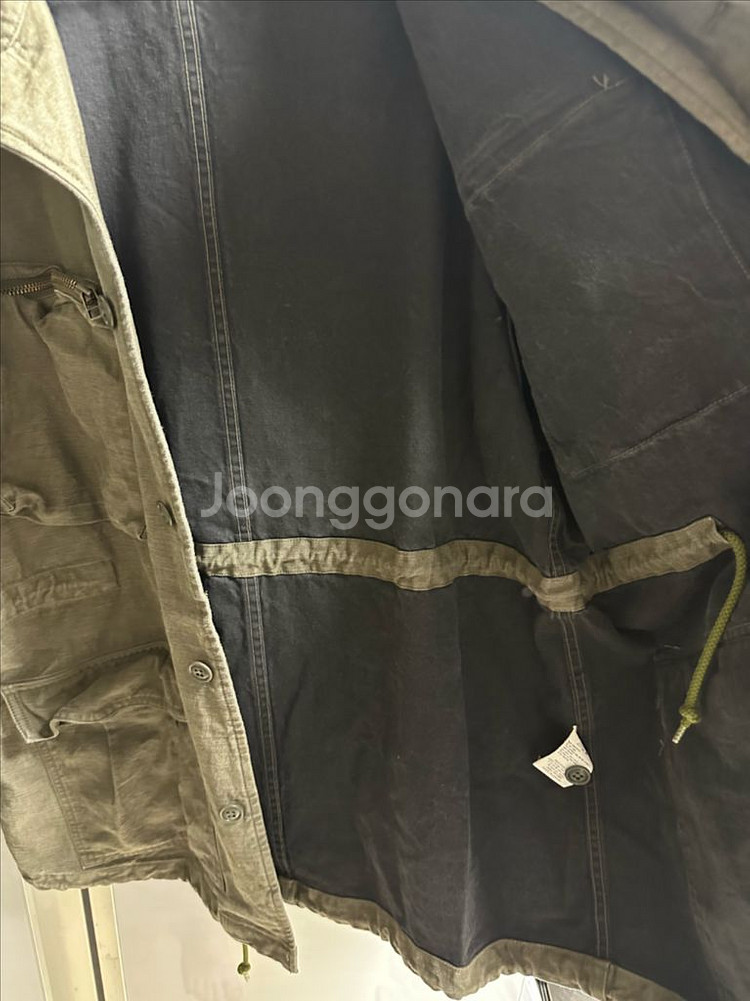 CAVEMPT 카브엠트 백사틴 BDU 자켓--8