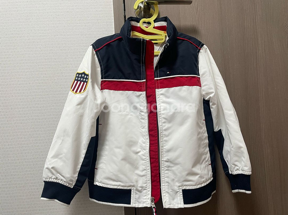 우체국택포) 타미힐피거 키즈 바람막이 XS(4-5세)--1