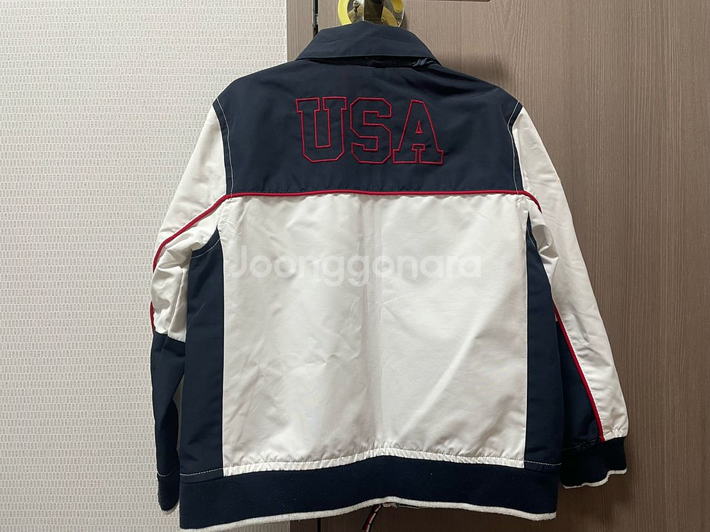 우체국택포) 타미힐피거 키즈 바람막이 XS(4-5세)--4