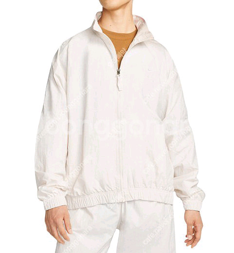 나이키 솔로 스우시 우븐 트레이닝 셋업 팬텀 화이트--0