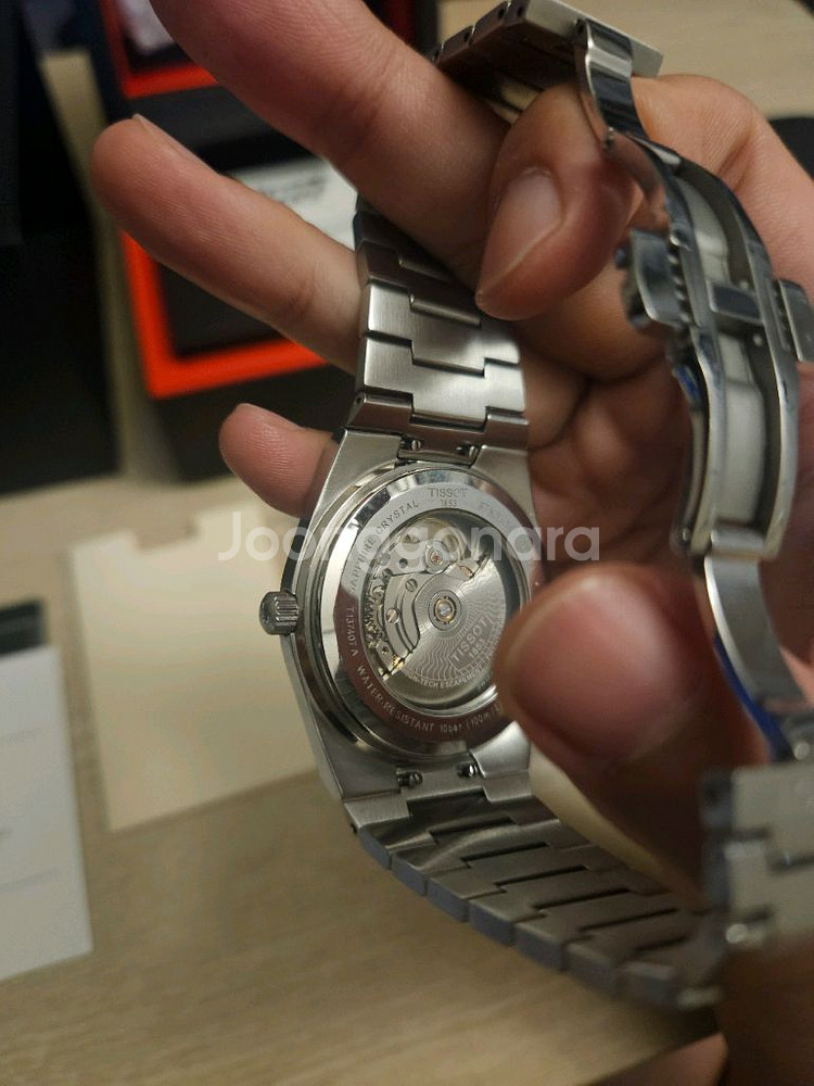 티쏘 prx 파워매틱80(오토) 청판 40mm--1