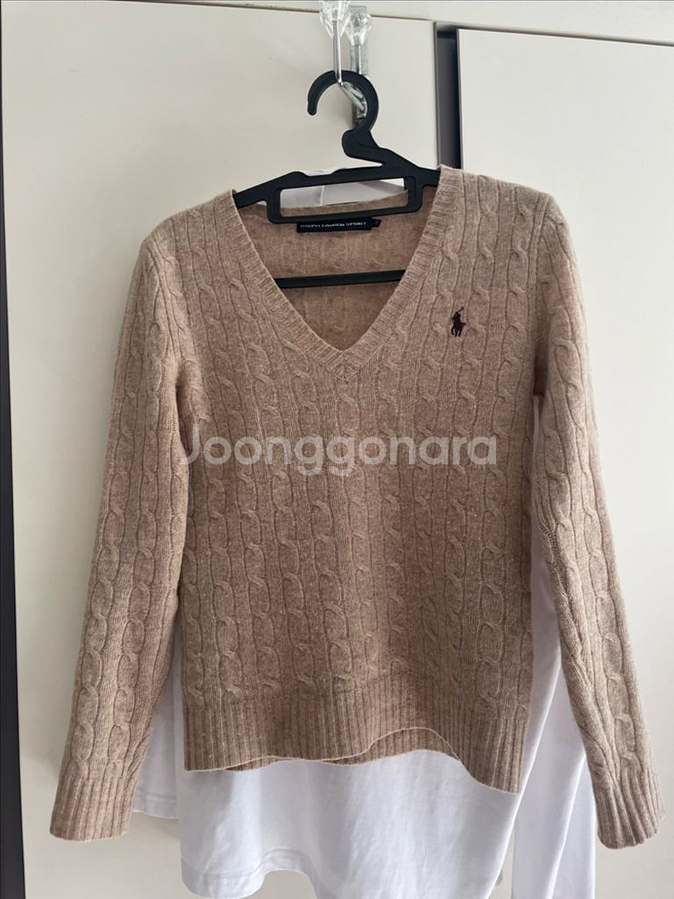폴로 랄프로렌 케이블 니트 스웨터 S--0