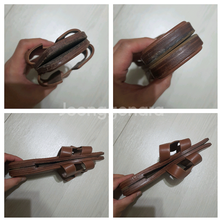 정품 에르메스 오란 여성 샌들 37사이즈--4