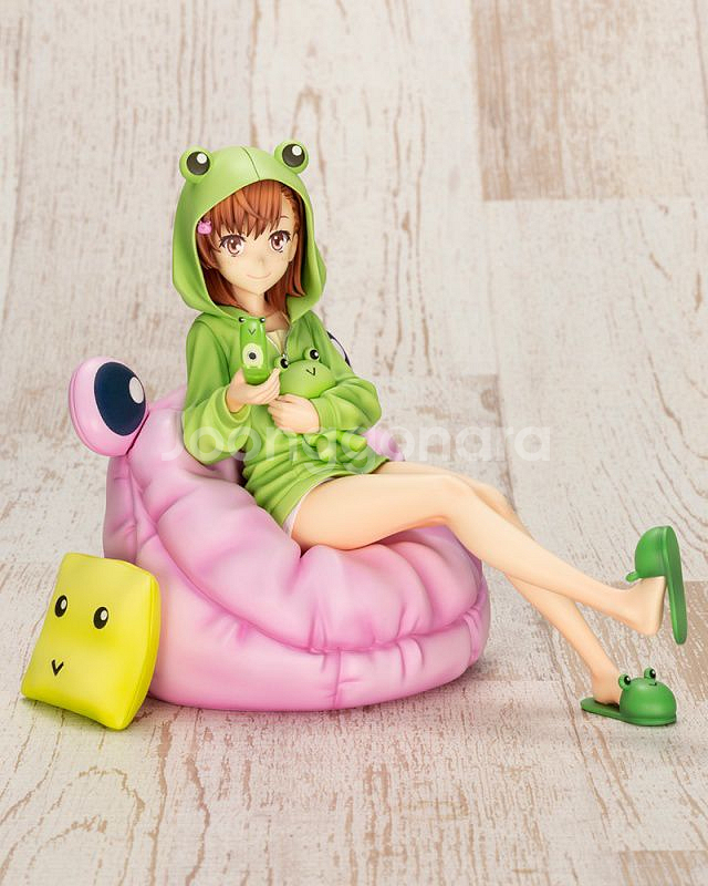 코토부키야 어과초 미사카미코토 게코타투성이 어떤과학의초전자포 피규어--0