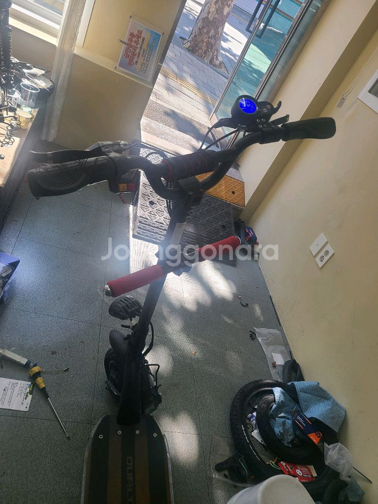 3600w 듀얼모터 듀얼트론 전동 킥보드 판매합니다--4