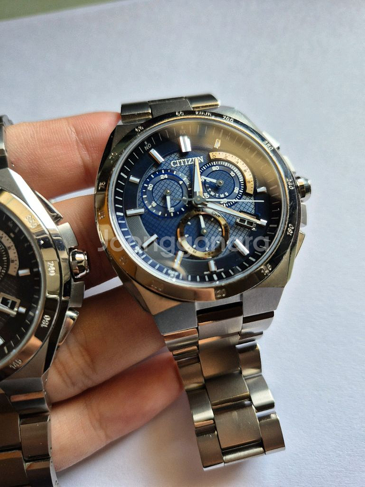 급처 시티즌 아테사 AT3010-55L 슈퍼 티타늄 전파수신--1