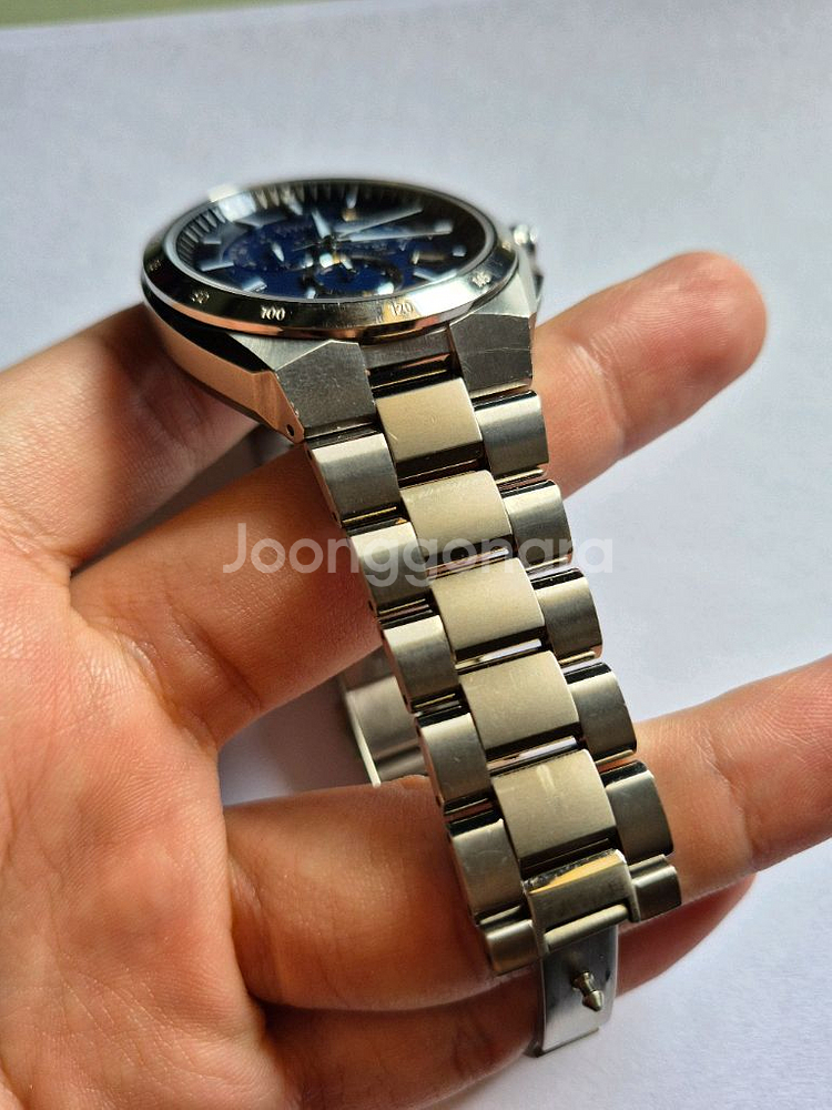 급처 시티즌 아테사 AT3010-55L 슈퍼 티타늄 전파수신--3