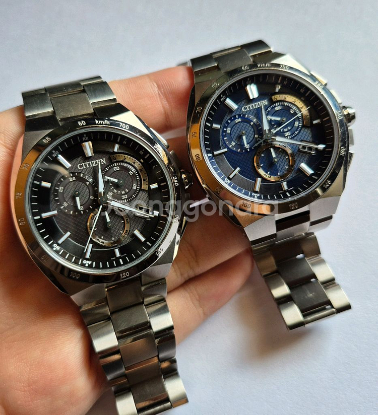 급처 시티즌 아테사 AT3010-55L 슈퍼 티타늄 전파수신--5