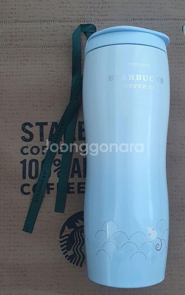 스타벅스 콩코드 신년 화이트 마우스 텀블러--0