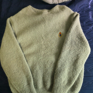 헤리티지 플로스 알파카 니트L 라이트그레이 팝니다