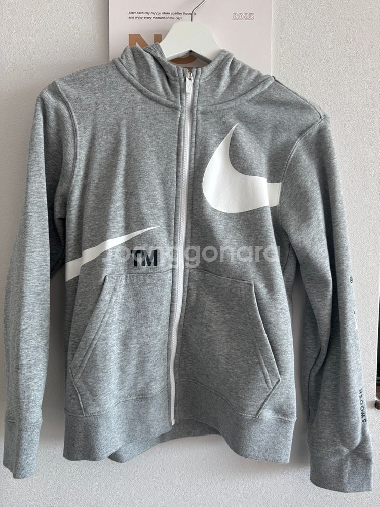 나이키 후드 짚업--0