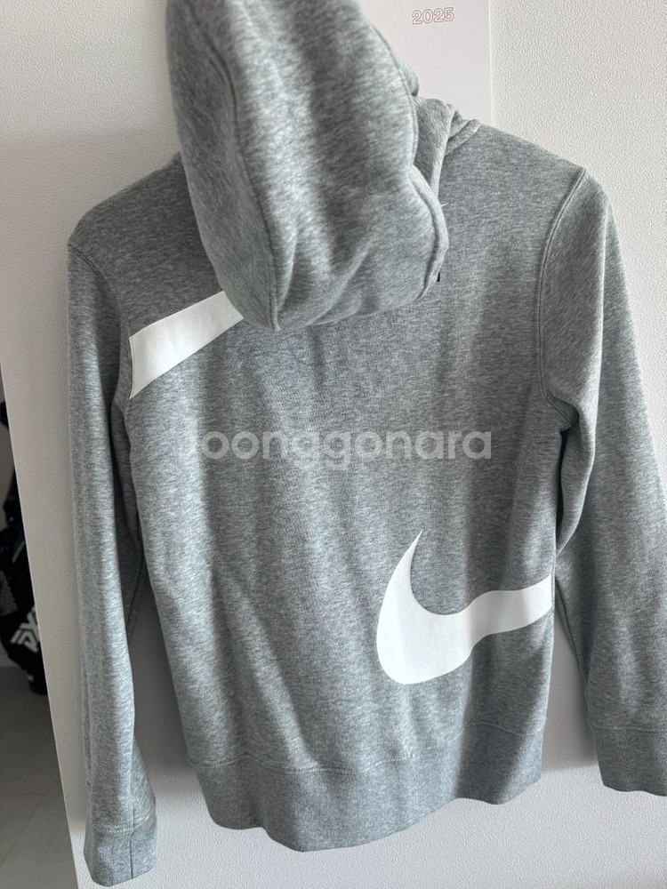 나이키 후드 짚업--1