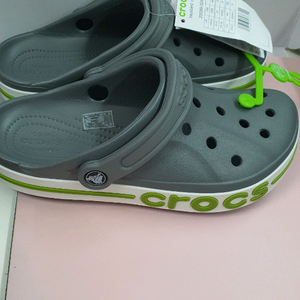 크록스 바야밴드 클로그 그레이 240