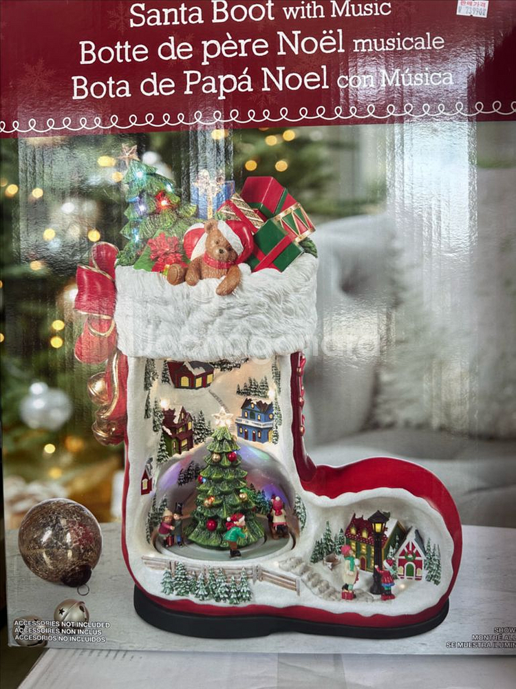 산타 부츠 위드 뮤직 크리스마스--1