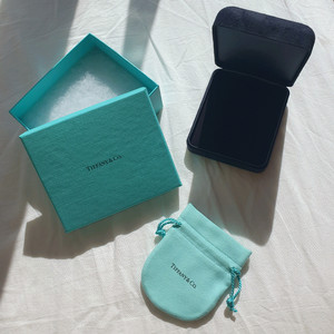 티파니 민트 파우치, 목걸이 케이스, 민트 박스