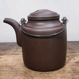 은 손잡이 자사호.